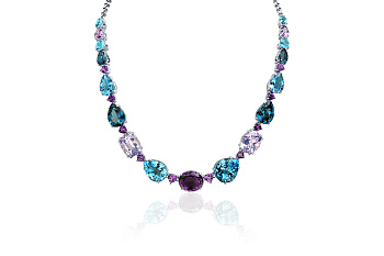 Колье цветники